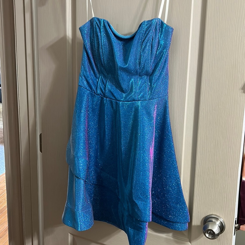B. darlin strapless dress